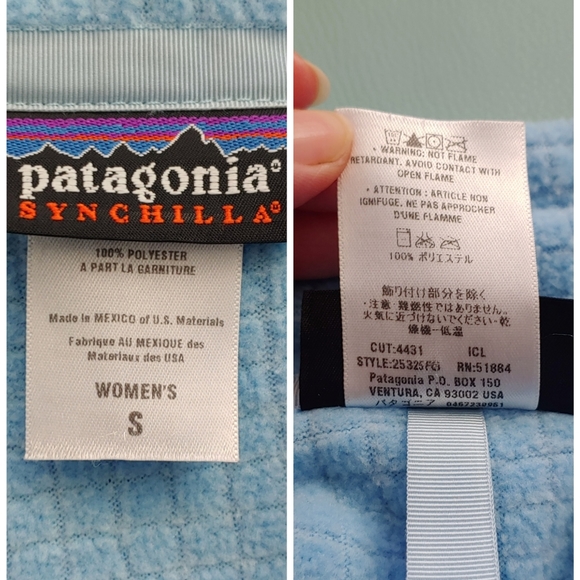 PATAGONIA Synchilla full zip long sleeve Jacket - Picture 5 of 8